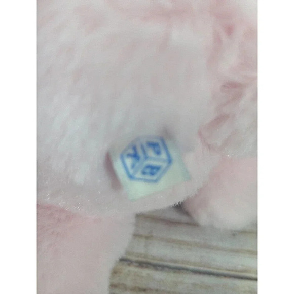 PBK Pottery Barn Kids Plush Bunny Rabbit Stuffed Animal Pink Floppy Ears 11" - Picture 4 of 4
